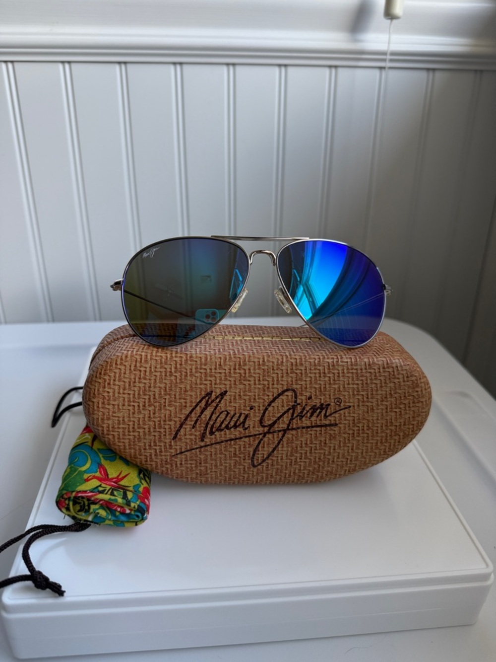 Maui Jim Mavericks Aviator Sunglasses